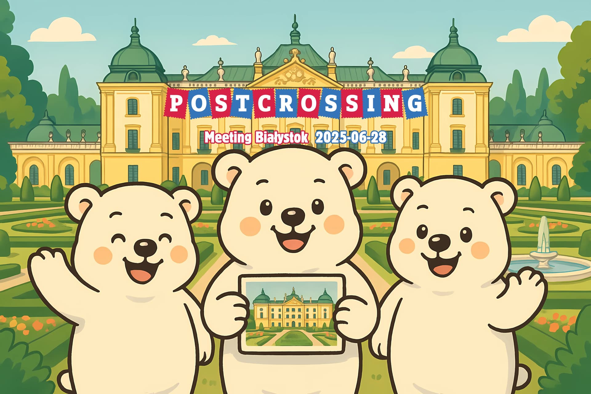 Postcrossing Meeting Białystok 2025-06-28